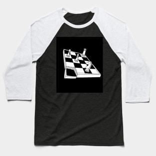 Chessboard Player Chess Pieces Baseball T-Shirt